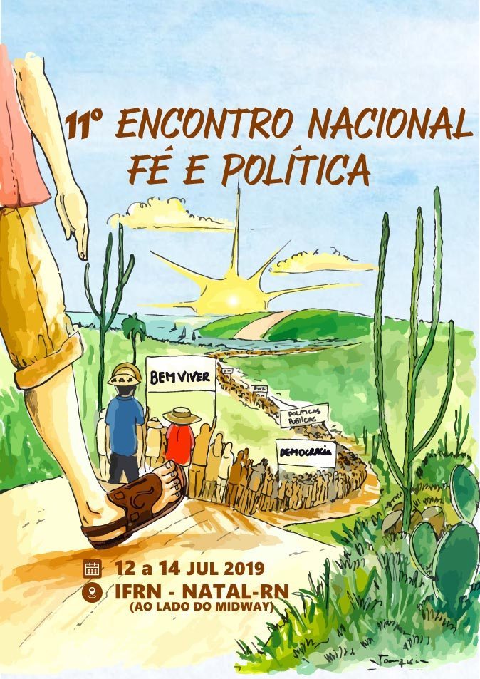 Inscreva e participe 11º Encontro Nacional Fé e Política Núcleo de Estudos Sociopolíticos